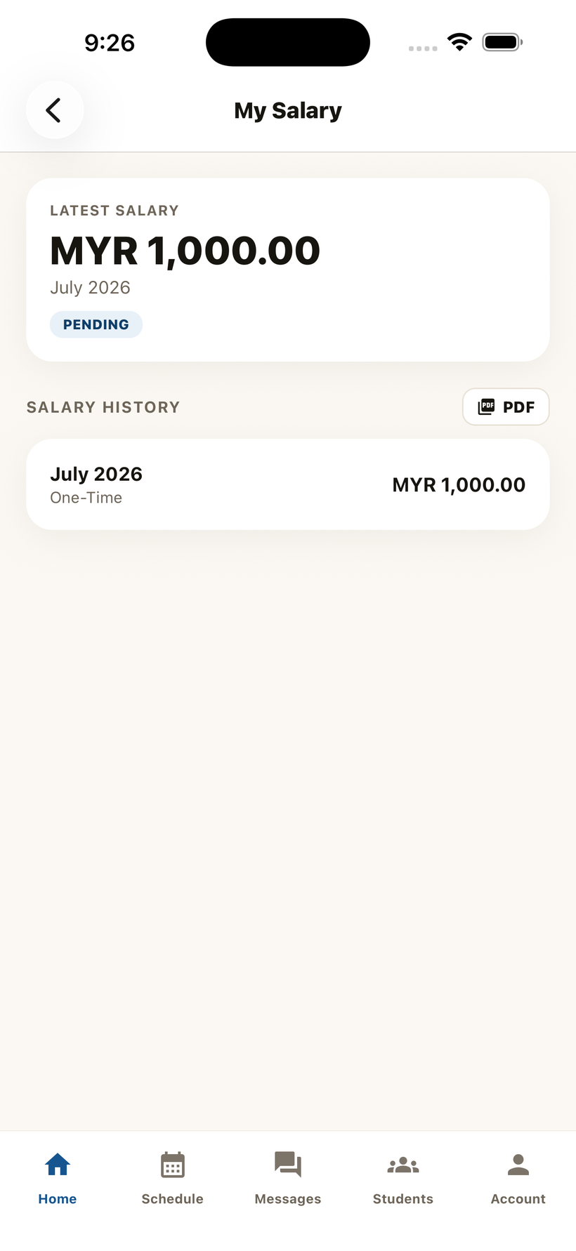 My Salary