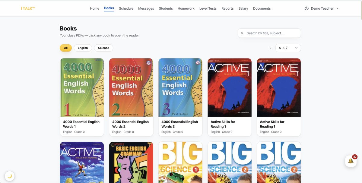Books library