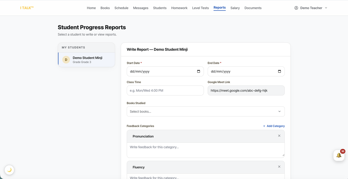 Write a report