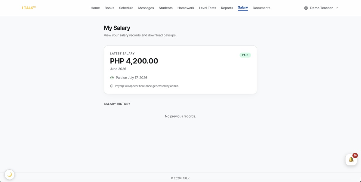 Salary